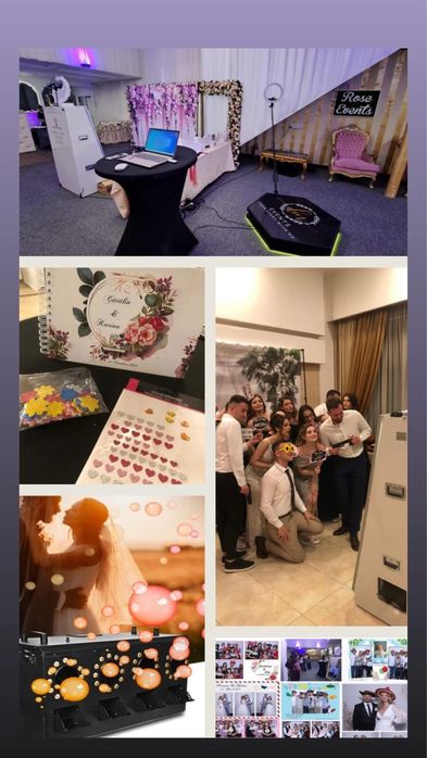 Platforma 360, Oglinda Foto, Baloane cu fum