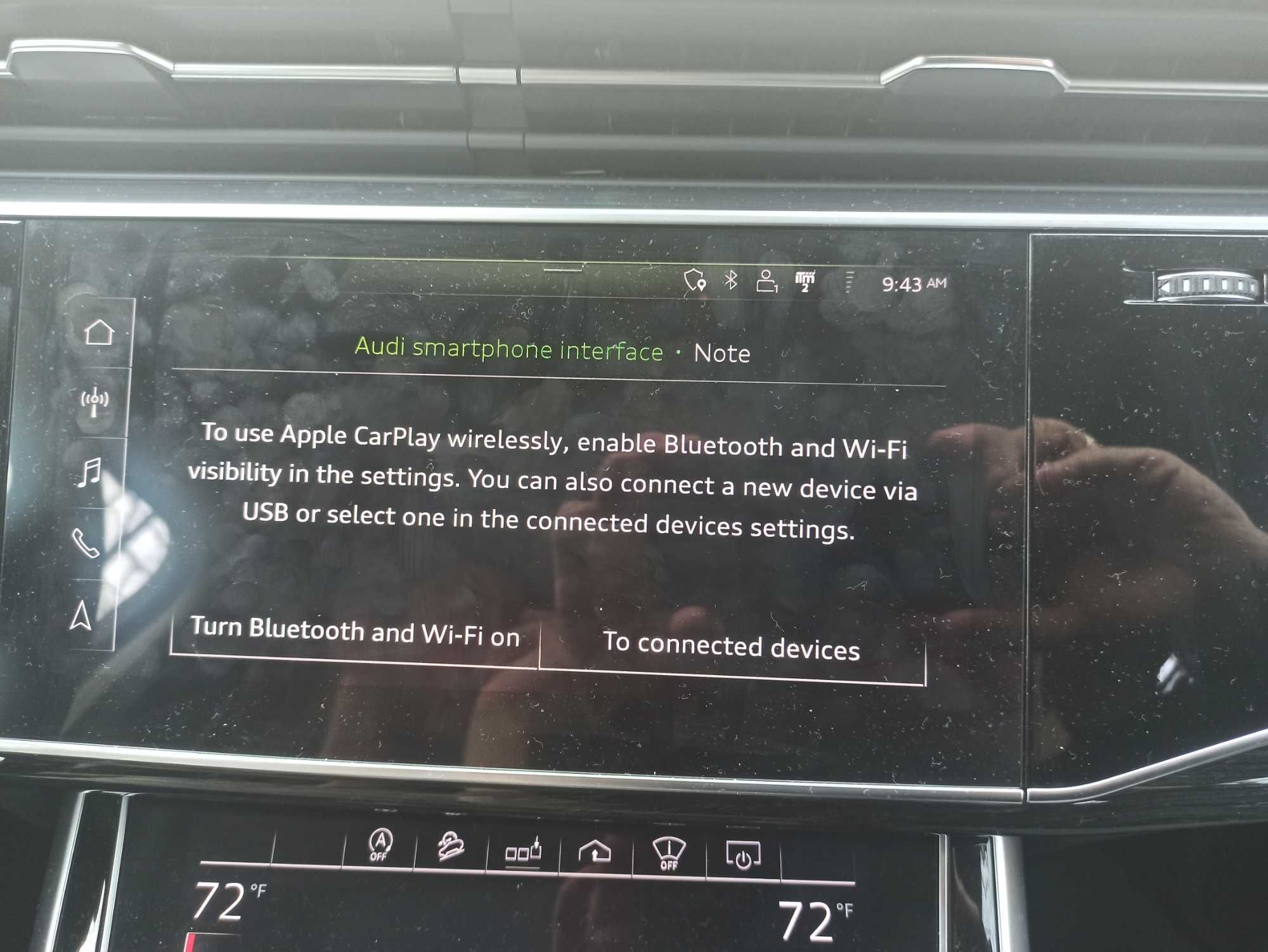 Ауди CarPlay WIRELESS активация MIB3 Audi A1 A3 4 5 6 7 8 Q3 Q4 Q5 7 8