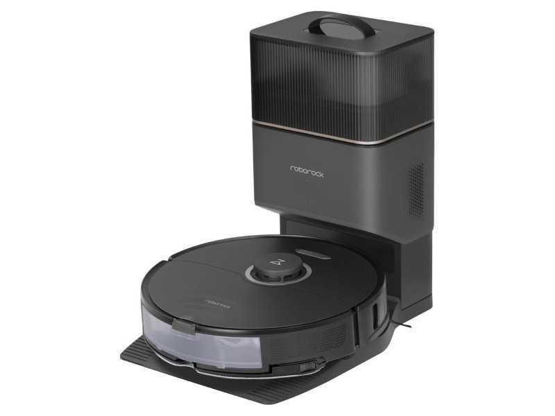 Робот Прахосмукачка с Моп Roborock S7+, 2500 Pa, Черен