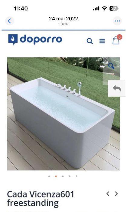 Cada de baie Doporro