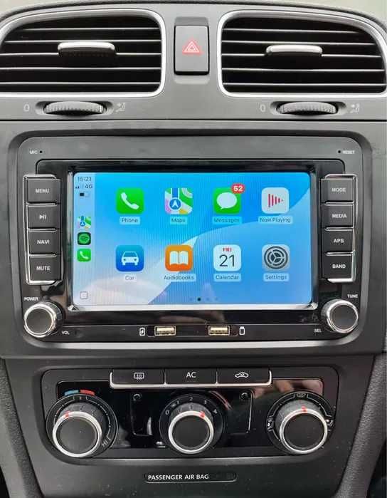 Navigatie 6GB Carplay VW Golf Passat cc Touran Tiguan Polo Tiguan T5
