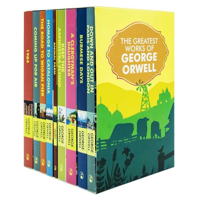 The Greatest Works Of George Orwell 9 Books Set