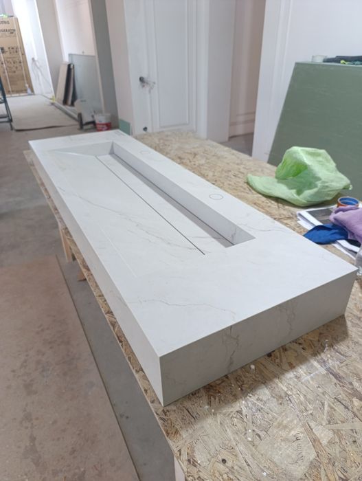 Раковина из керамогранита