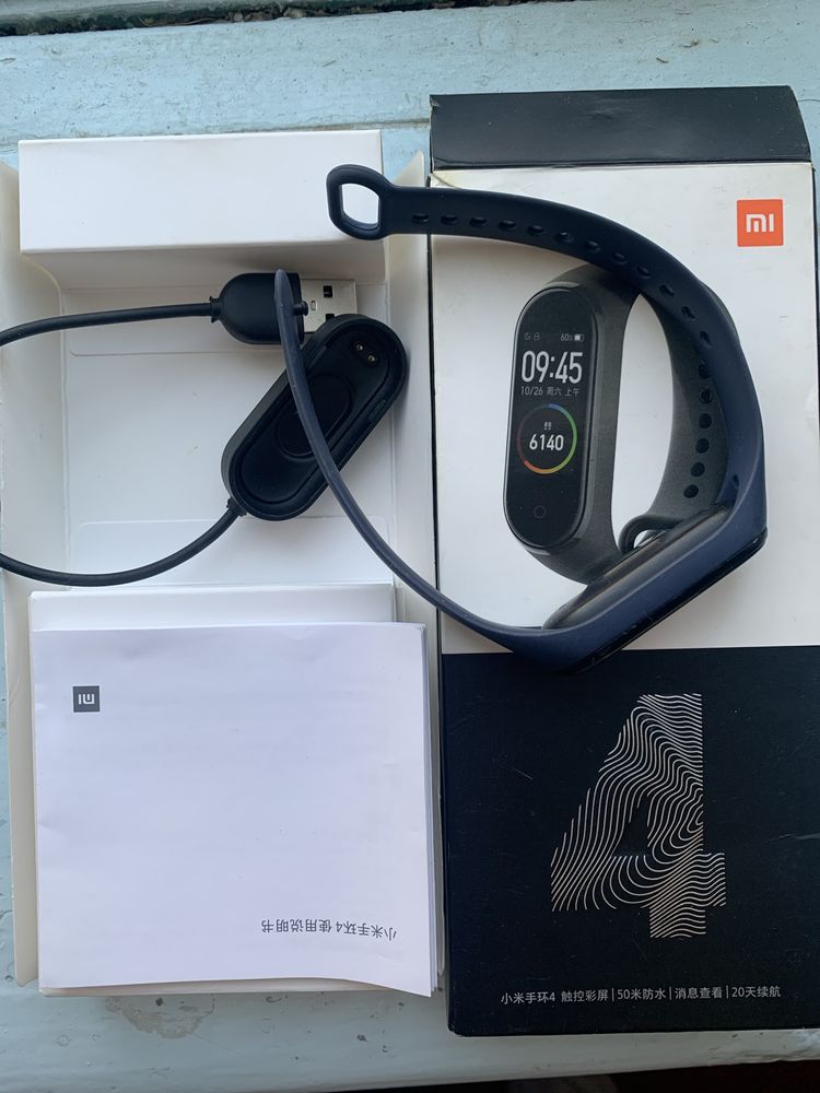 Mi band 4 karobka hujjatli