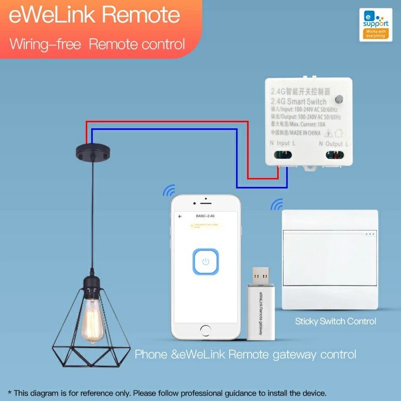 Bluetooth выключатель пульт блок управления Алиса wi-fi Умный дом