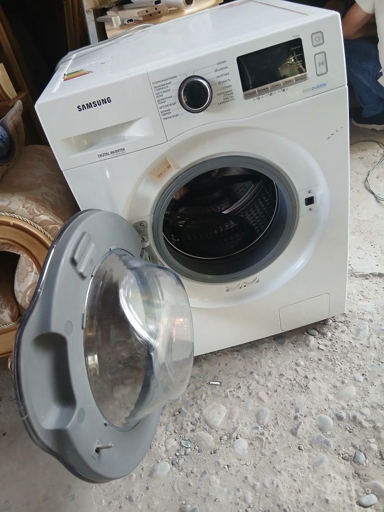 Samsung 8 kg lik kir yuvish mashinasi sotiladi
