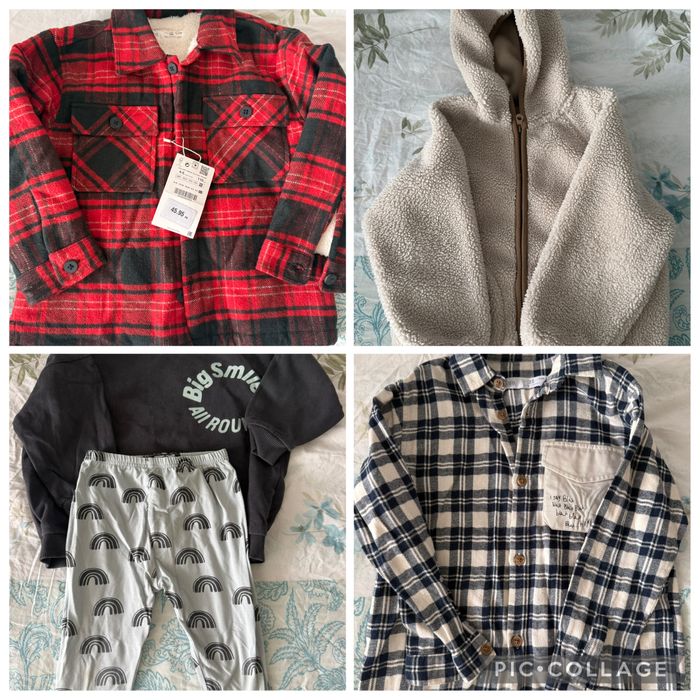 Много запазени детски дрехи Next, Zara ,размер 4-5 години