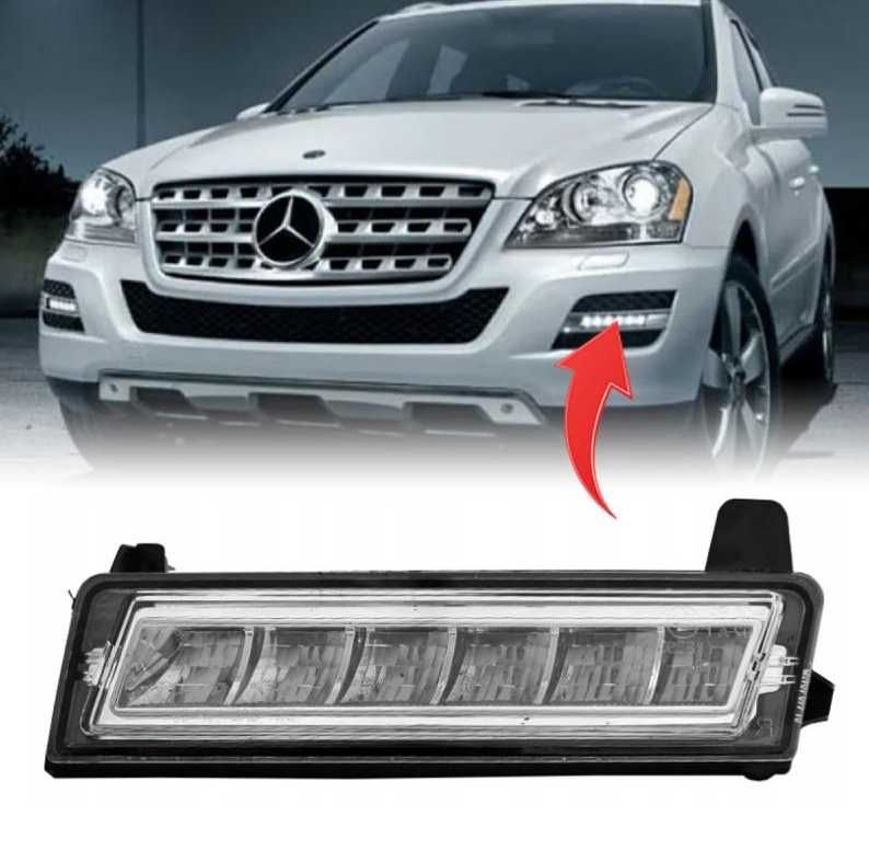 Дневни светлини LED DRL Mercedes W164 , X164 , X204 , ML , GL , GLK