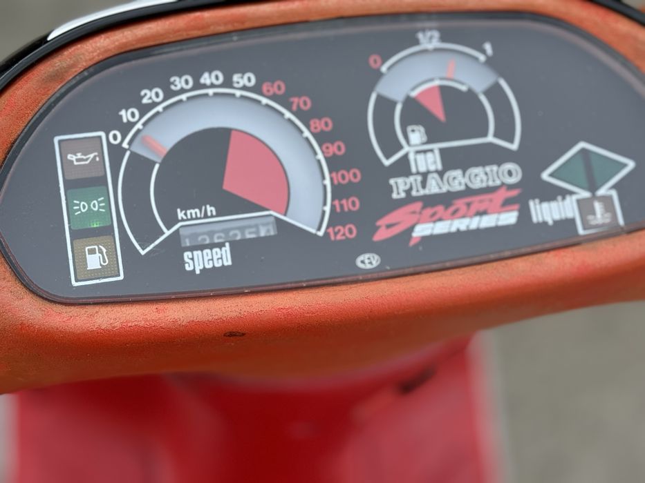 Piaggio NRG 49 cm in 2 timpi