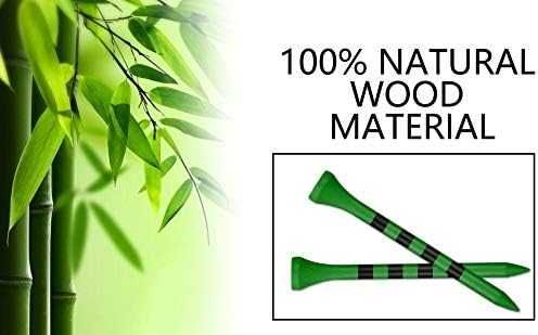 Bamboo Golf Tees Бамбукови държачи за голф 70 мм