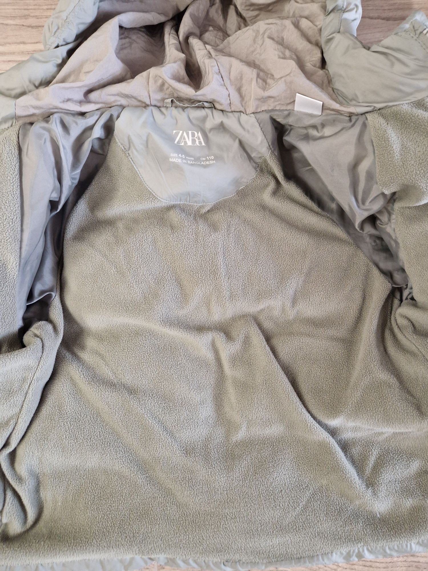Зимни якета Zara 4-5 г 110см