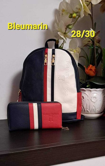 Set ghiozdan si portofel dama