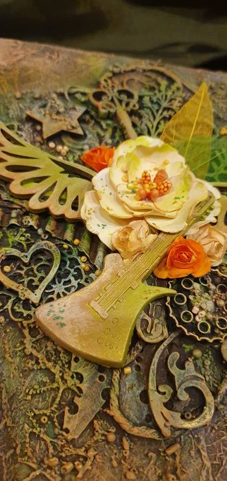 Vând cutie bijuterii handmade