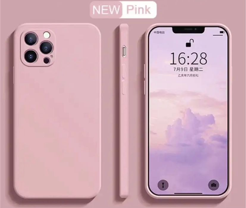 Iphone 12/13/14/15/16E/16 PRO MAX Husa Square Case 0,25 Alcantara Fina