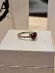 Inel Pandora Silver Inima Rosie ~ Nou