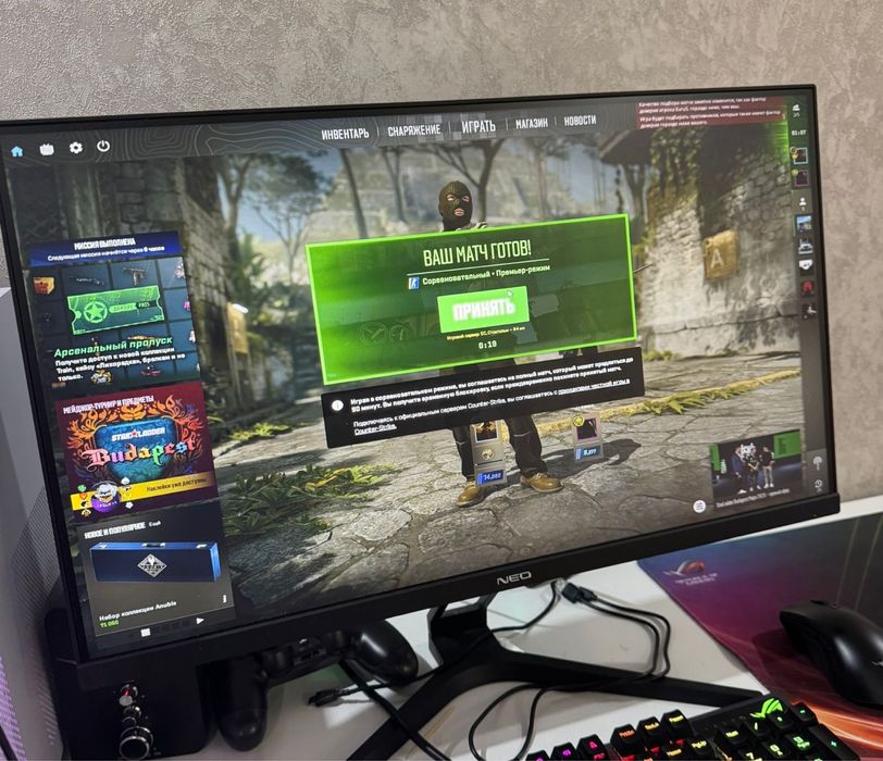 Игровой монитор NEO 24.5” — отличное состояние!
