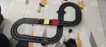 Circuit electric Hot Racing cu doua masinite