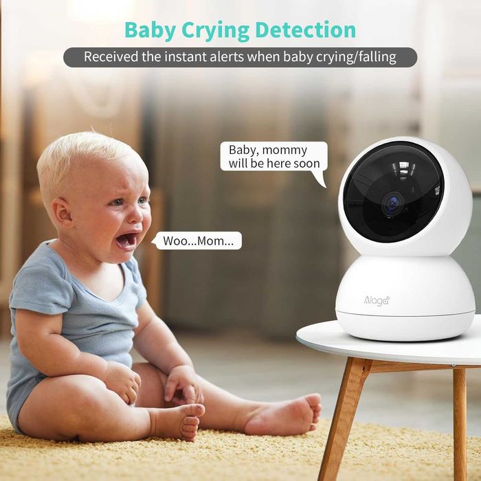 Комплект 2бр. въртящи се WiFi камери Alaga 3K (2.4/5GHz)