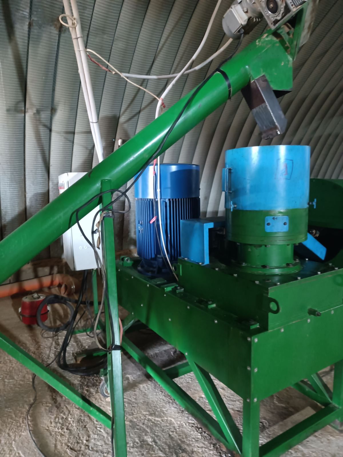 Пелет преса с ел.двигател 55Kw/h
