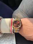 Seiko Mod Datejust Chocolate Gold Arabic DJ 40mm