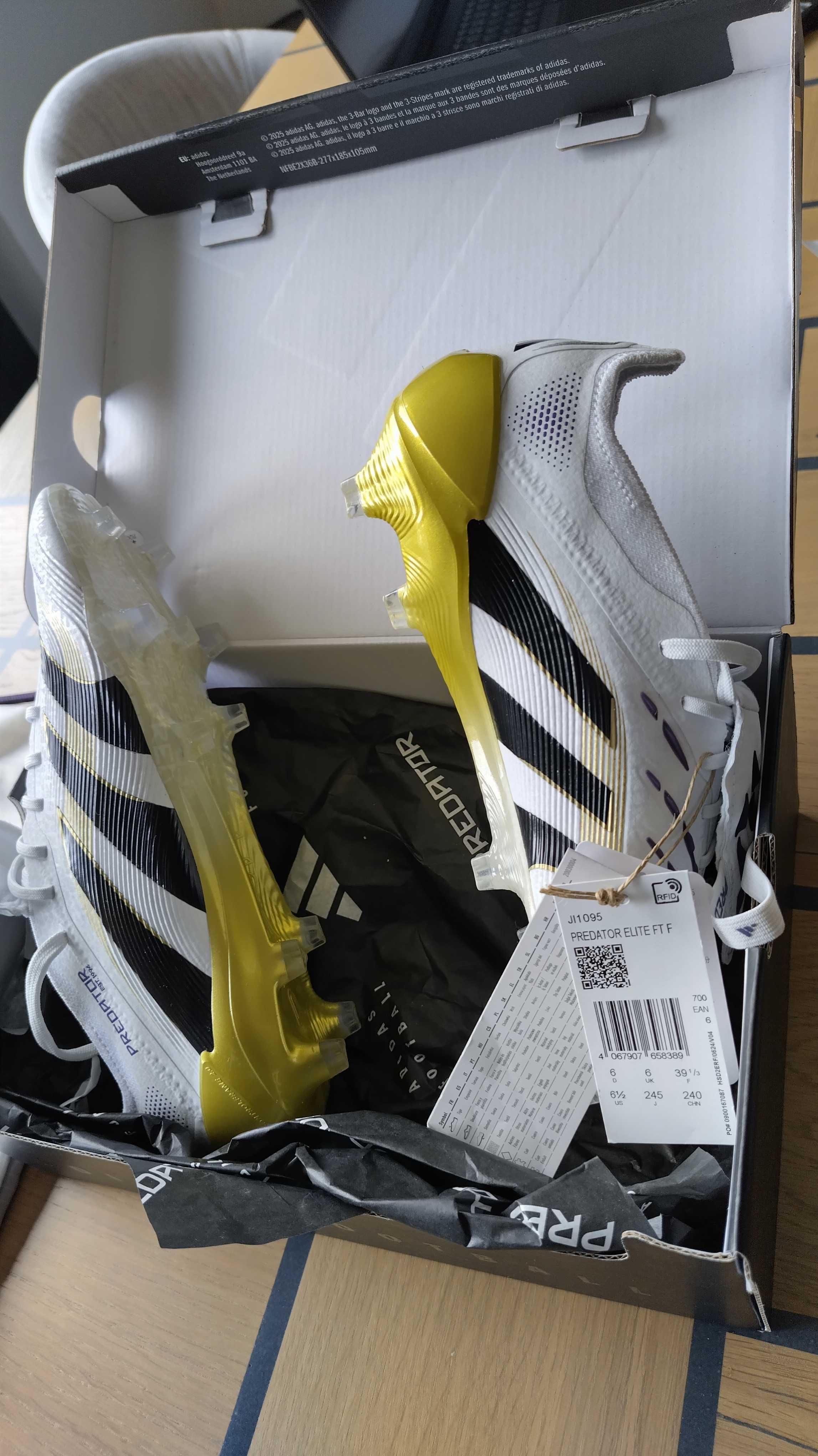 Футболни обувки adidas predator EliteFold-over Tongue FG Road to Glory