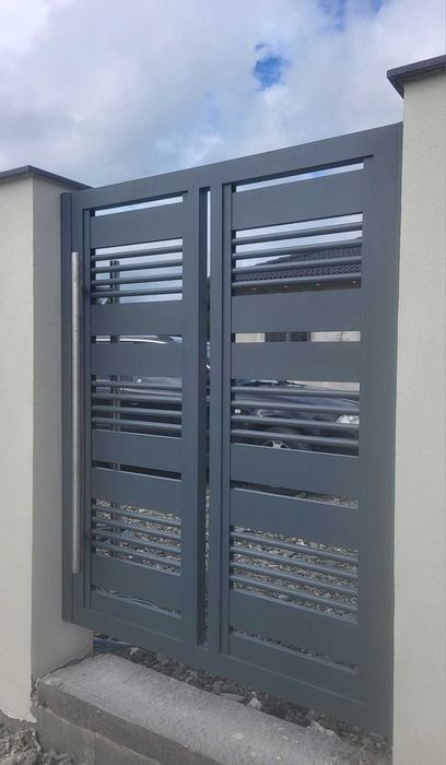 Balustrade din aluminiu și garduri electrostatic.