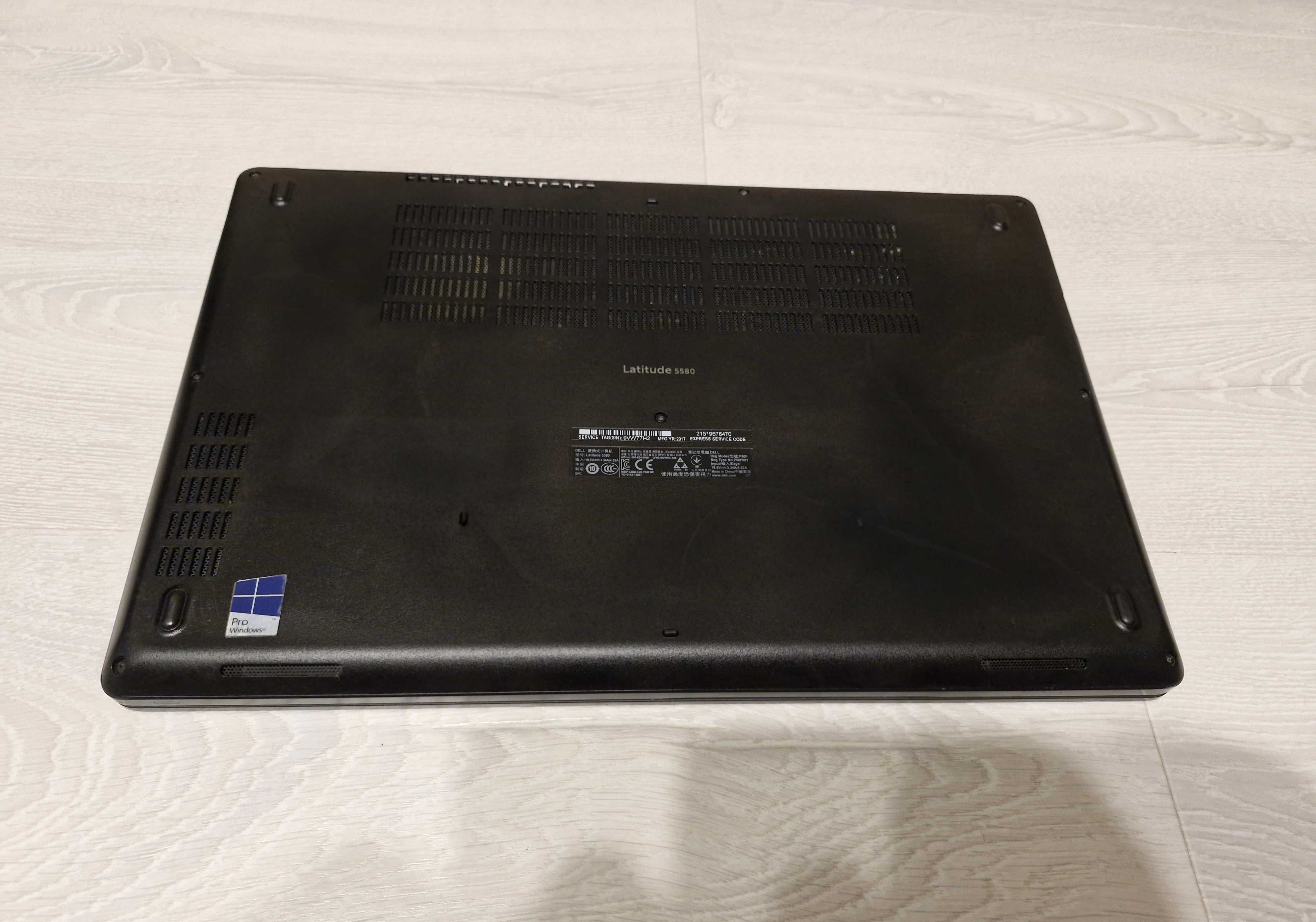 Dell Latitude 5580 i7 7820HQ 16GB RAM 512GB NVME GeForce 940MX 2GB