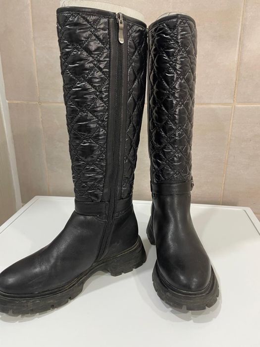 Сапоги настуральная кожа и мех