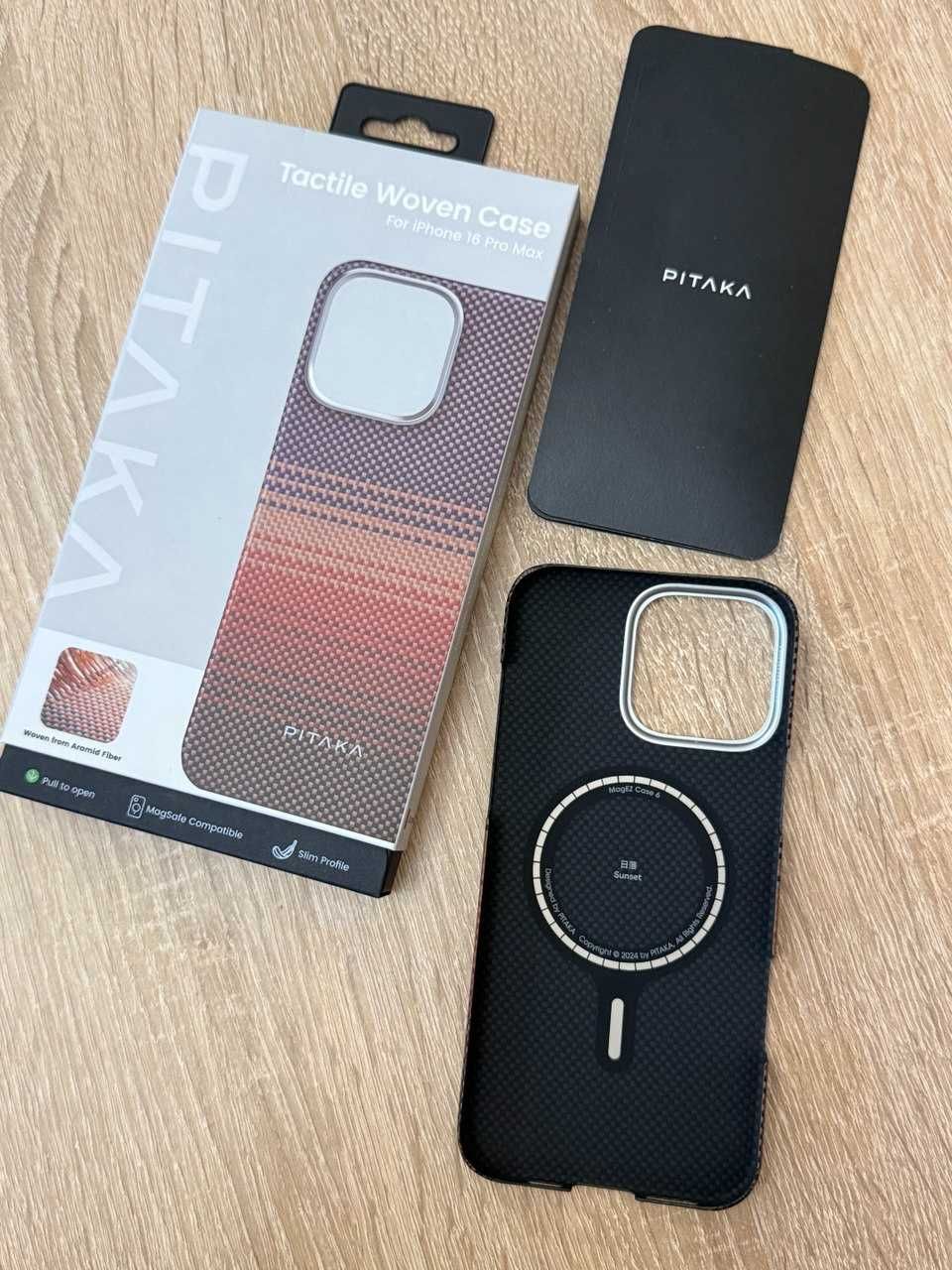 Оригинальный чехол Pitaka для iPhone 16 Pro Max