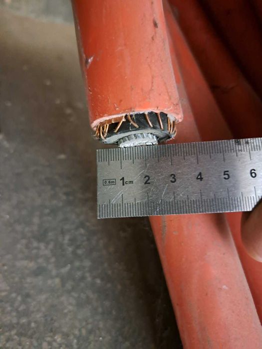 Силов кабел с алуминиеви жила 185мм2/ САХЕКТ 12/20kV 1x185мм2