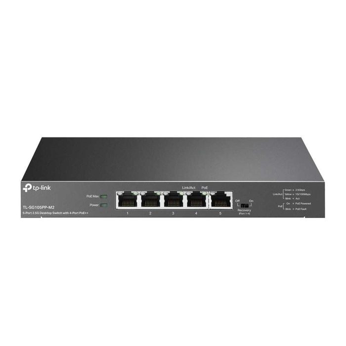 TL-SG105PP-M2 PoE коммутатор TP-LINK Switch