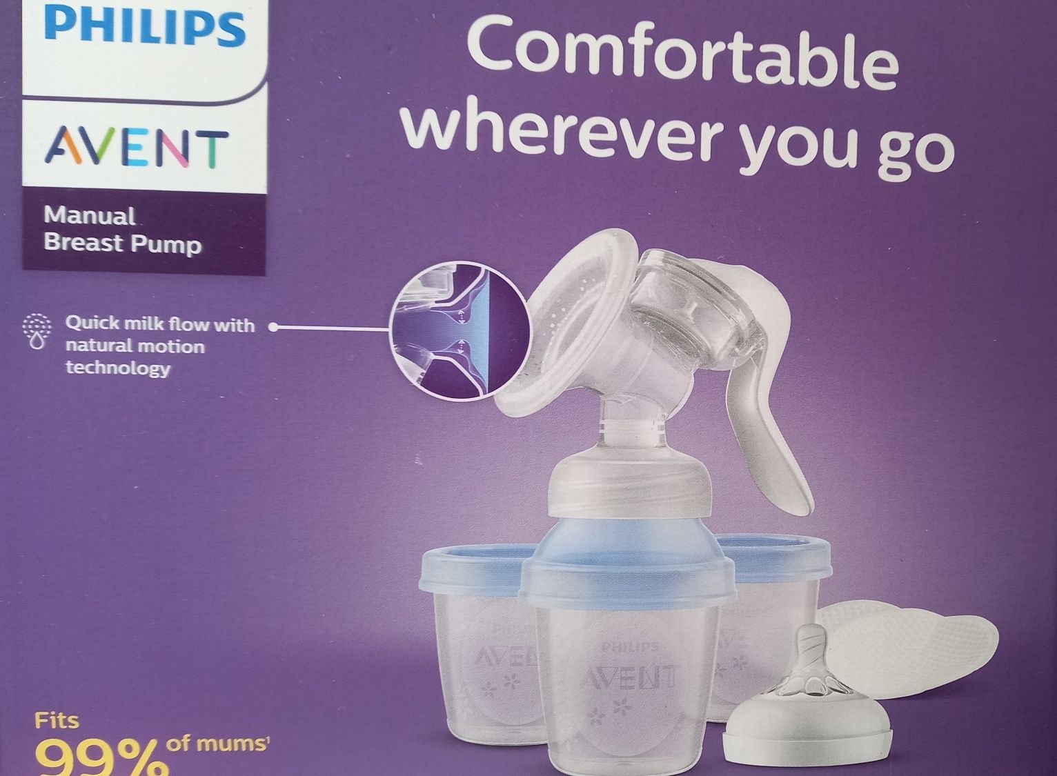 Pompa san manuală Philips Avent Nouă
