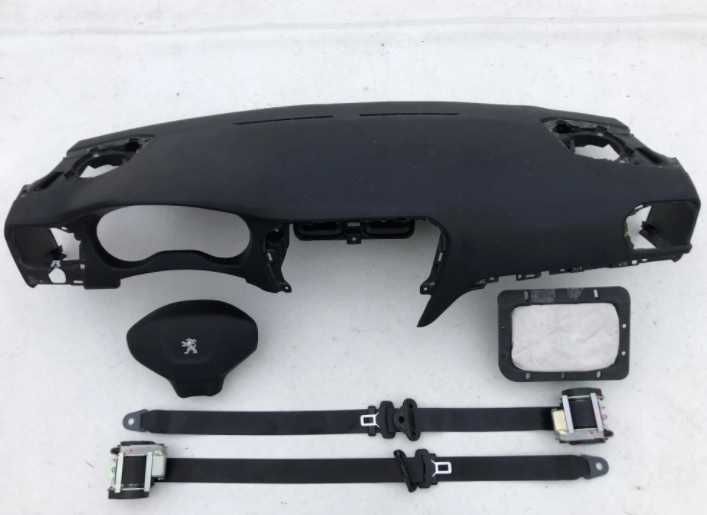 Peugeot 301 plansa de bord kit airbag volan pasager set centuri