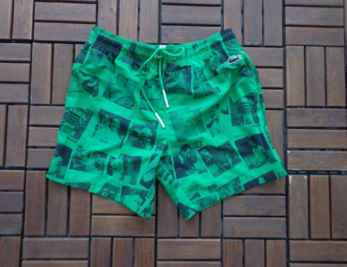 Мъжки плувни шорти Lacoste Polaroid Swim Shorts размери S, M, L