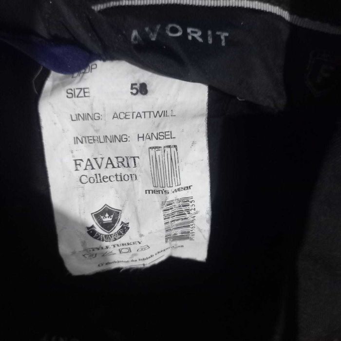 Продам Мужские брюки черные 54 размера