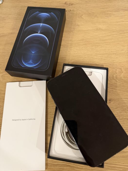 Iphone 12 pro max albastru 256gb