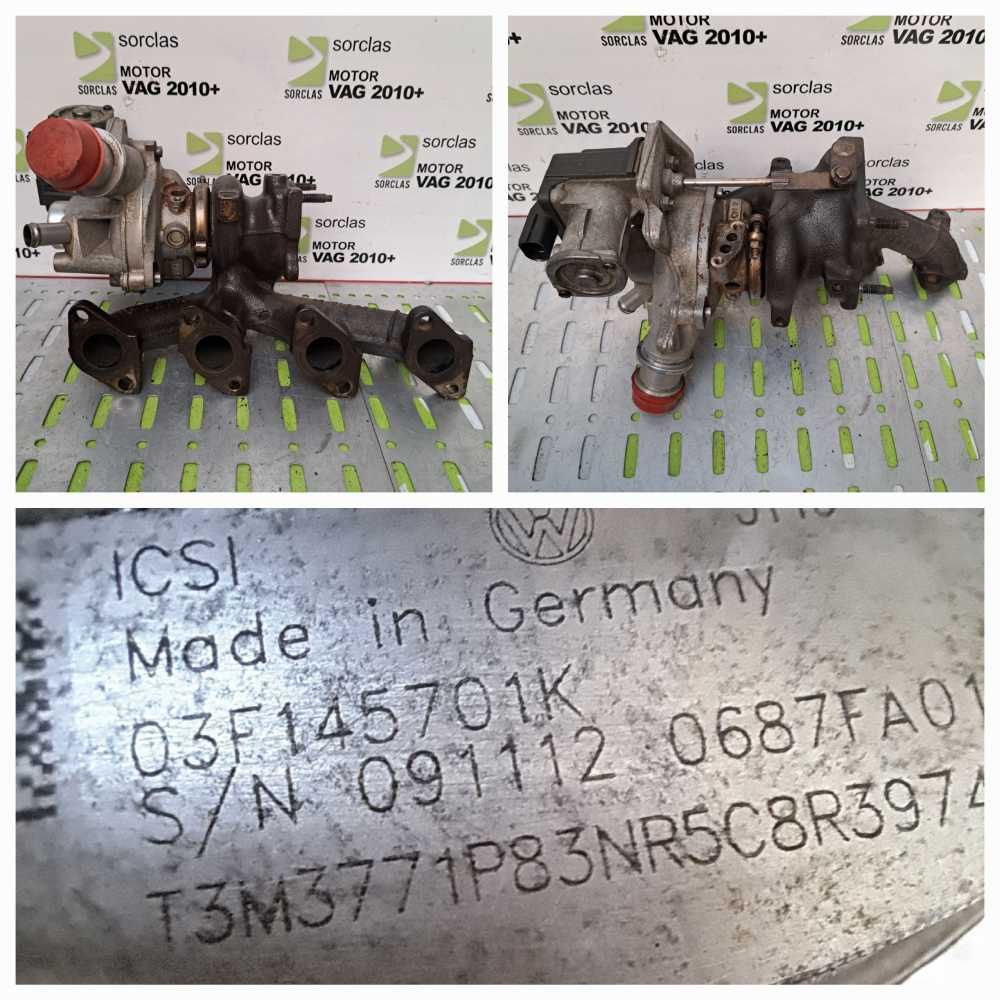 Turbina Audi A1 A3 A4 A5 A6 A7 Q3 Q5 Q7