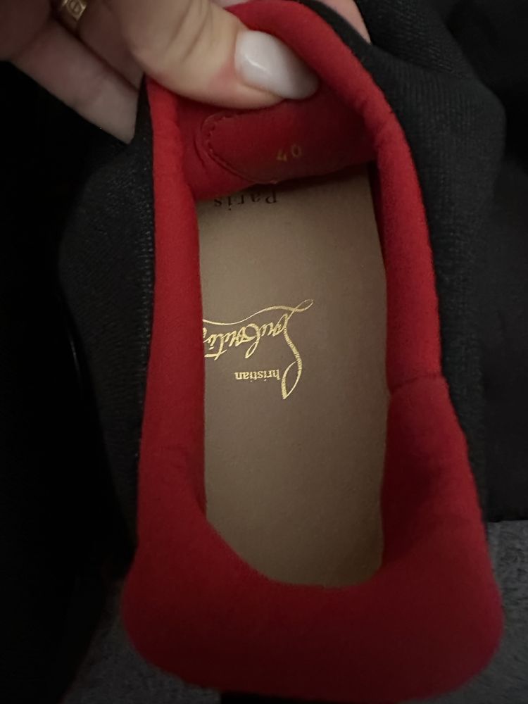 Christian Louboutin spike socks originali