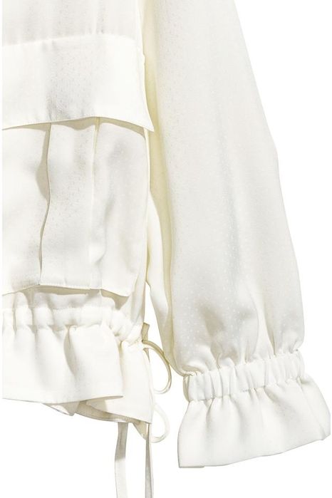 Jacheta aviator de satin H&M