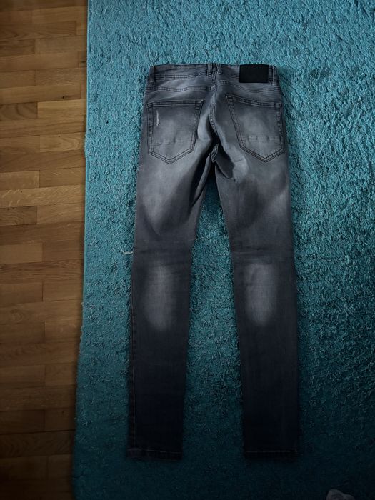 Blugi skinny gri new yorker marime 30