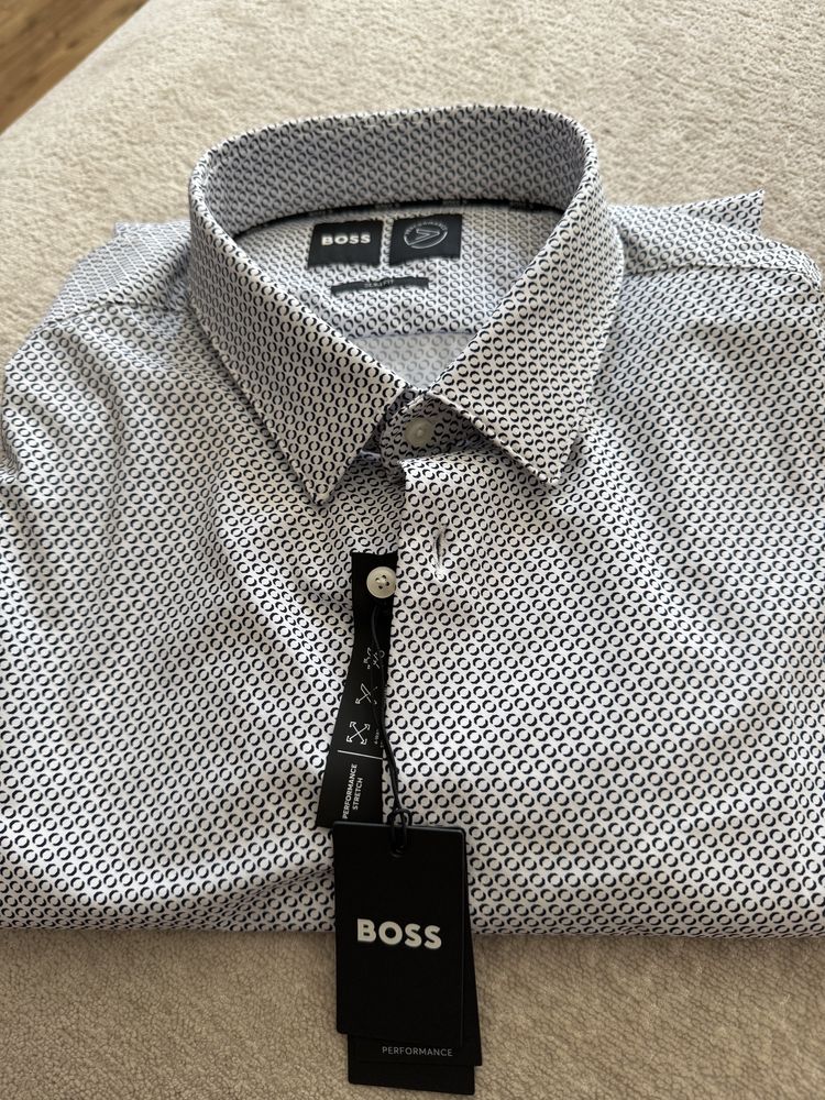 Чисто Нова Риза BOSS Slim Fit XL (17.5”)