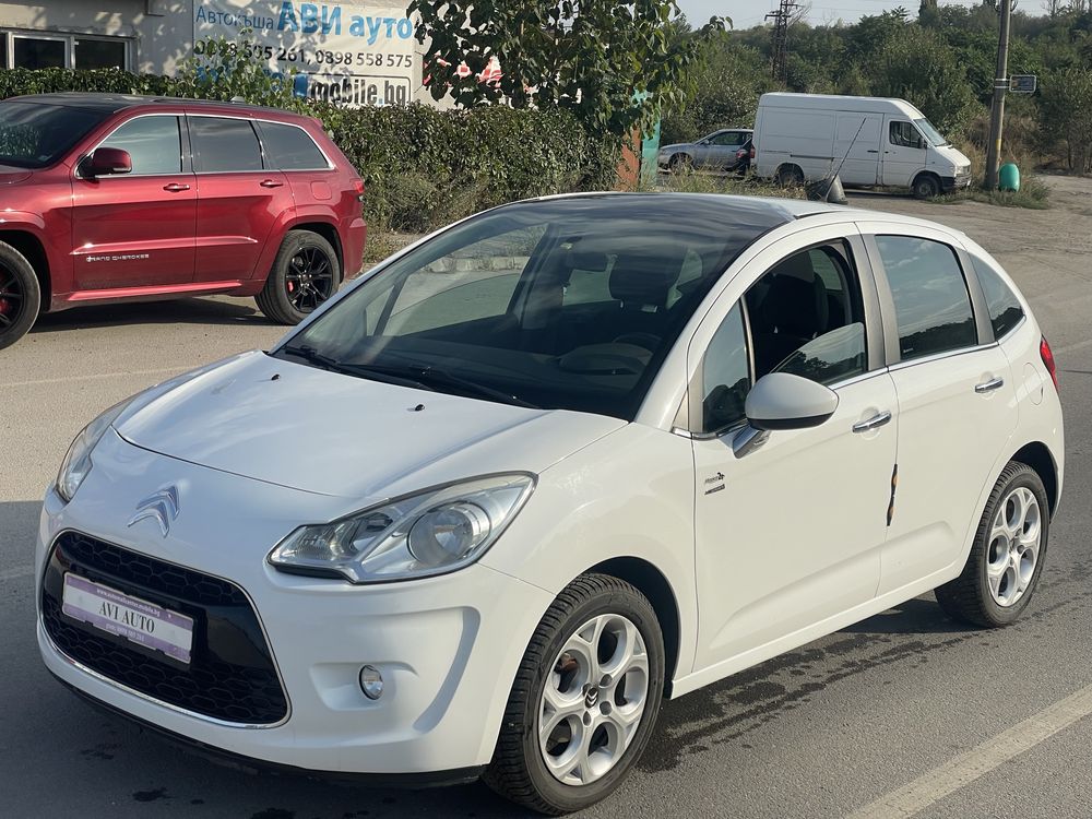 Citroen C3 ЕВРО 5, 2010, ПАНОРАМА 1.4 БЕНЗИН, EXCLUSIVE изпълнение