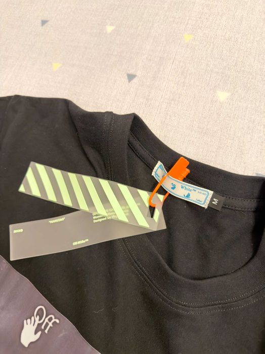 Tricou OffWhite Negru