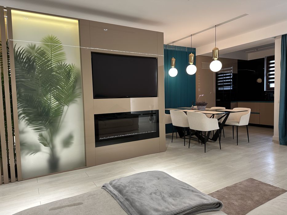 Apartament 3 camere, lux, Aviației, mobilat complet, parcare subterană