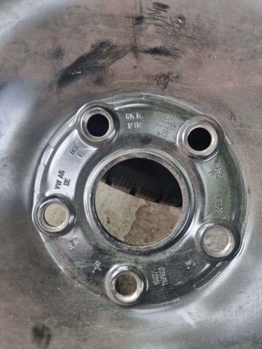 Jante Audi Vw Skoda Seat r17 5x112 cu anvelope Iarna 215 65 r17 Contin