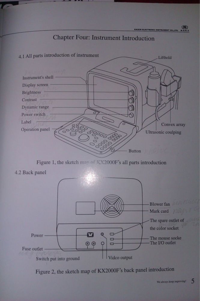 УЗИ KX2000F/G в идеальном состоянии