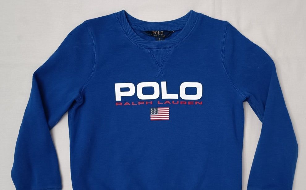 POLO Ralph Lauren Sweatshirt оригинално горнище ръст 116-122см памук