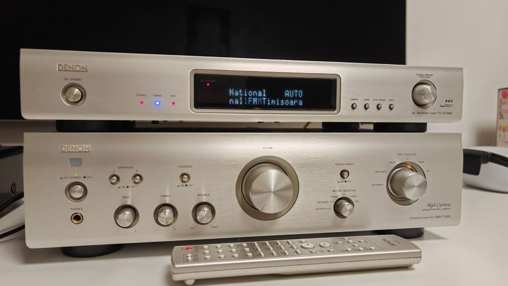 Amplificator Denon PMA-710AE  Tuner Denon TU-1500AE