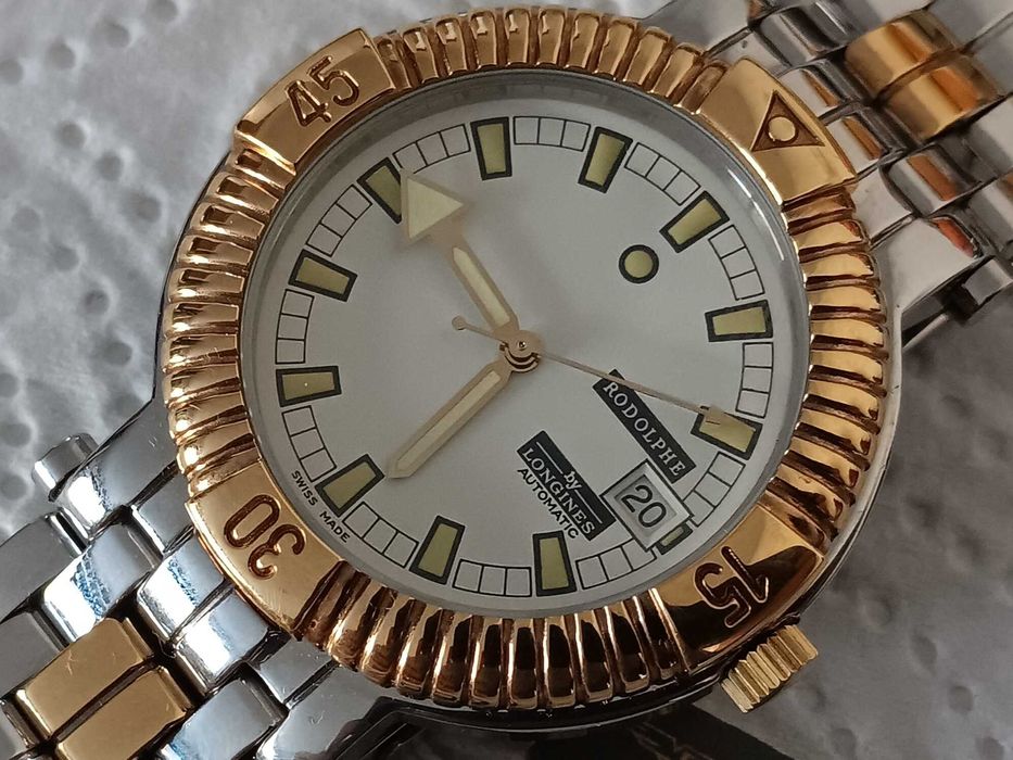 Rodolphe by Longines  automatic nou nefolosit fond de magazin 39 mm