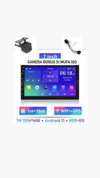 Navigatie Android Universala 7 inch 2 Din Camera Cadou Player Auto